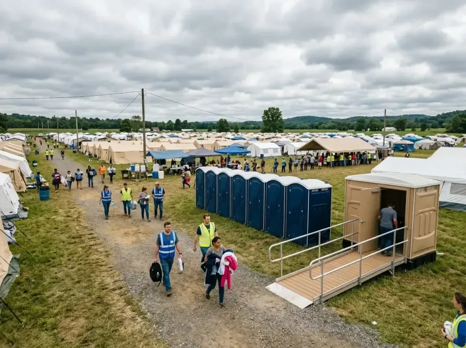 disaster-relief-camp-restrooms-010 — frequently asked questions, Dumpster & Portable Bathrooms Rental in Riverdale, IL